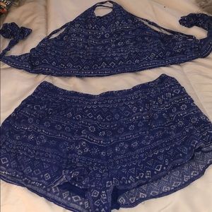 Blue 2 piece set